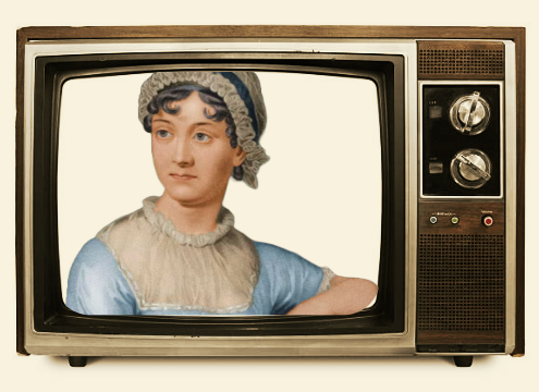 Vintage telly jane austen